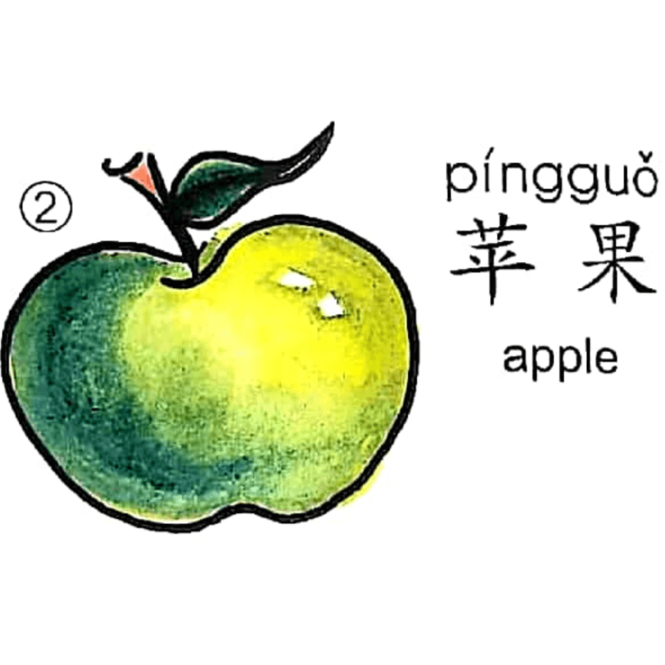 ezyChinese 苹果(píng guǒ)