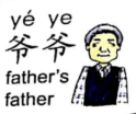 ezyChinese 爷爷(yé ye)